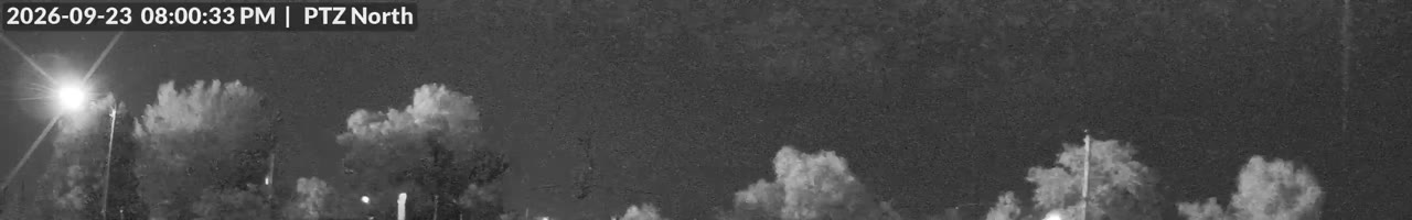 Sky at the flash frame